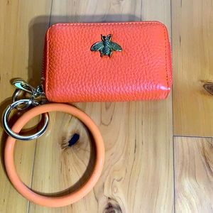 Wristlet wallet/card holder.